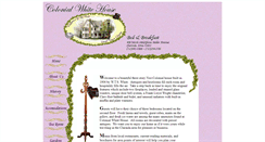 Desktop Screenshot of colonialwhitehouse.com
